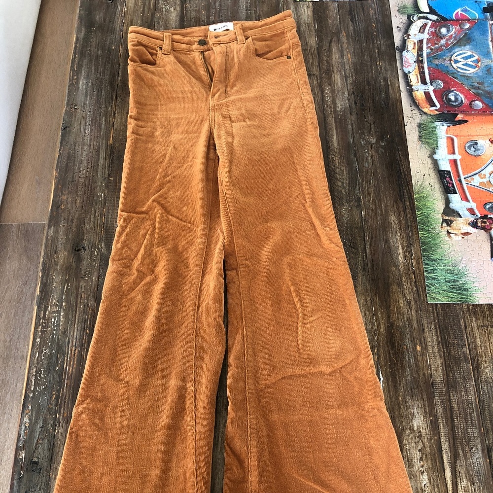 Rolla's Corduroy Rust Flares